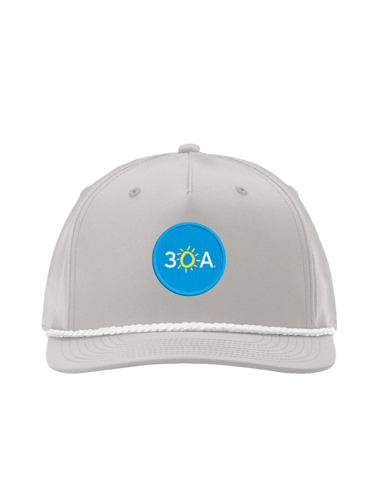30A Official Logo Patch Rope Hat - 30A Gear - caps adjustable