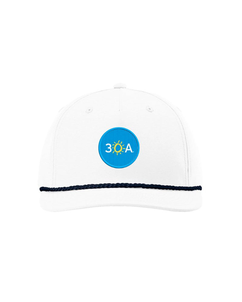 30A Official Logo Patch Rope Hat - 30A Gear - caps adjustable