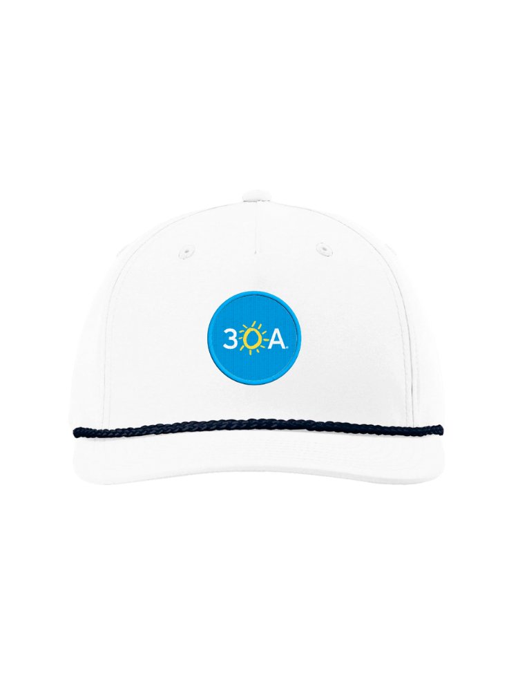 30A Official Logo Patch Rope Hat - 30A Gear - caps adjustable