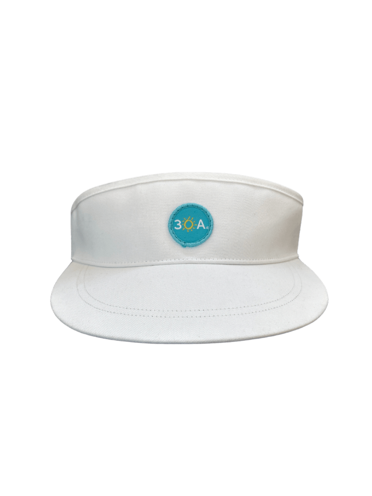 30A Official Logo Patch Tour Visor Hat - 30A Gear - caps adjustable
