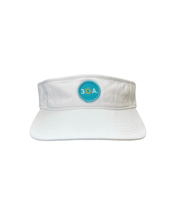30A Official Logo Patch Visor Hat - 30A Gear - caps adjustable