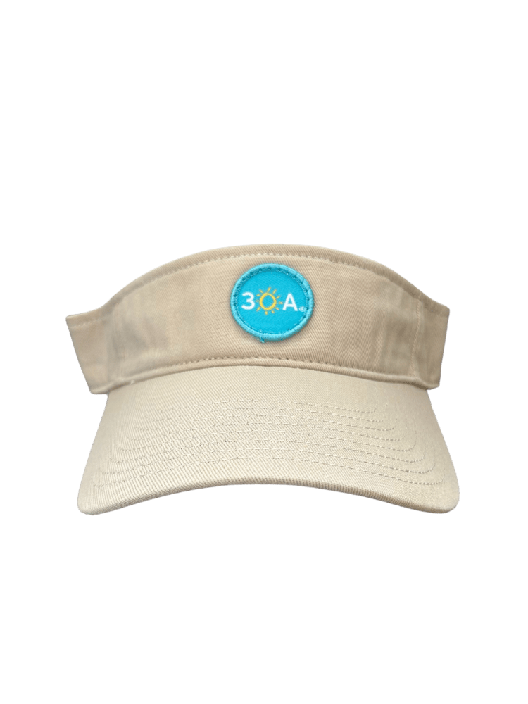 30A Official Logo Patch Visor Hat - 30A Gear - caps adjustable