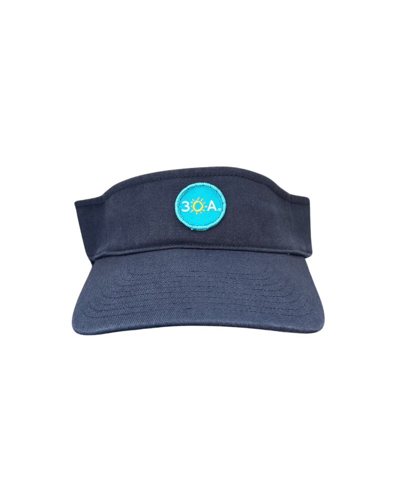 30A Official Logo Patch Visor Hat - 30A Gear - caps adjustable