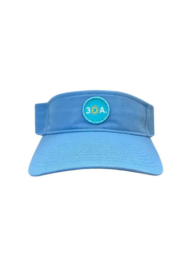 30A Official Logo Patch Visor Hat - 30A Gear - caps adjustable