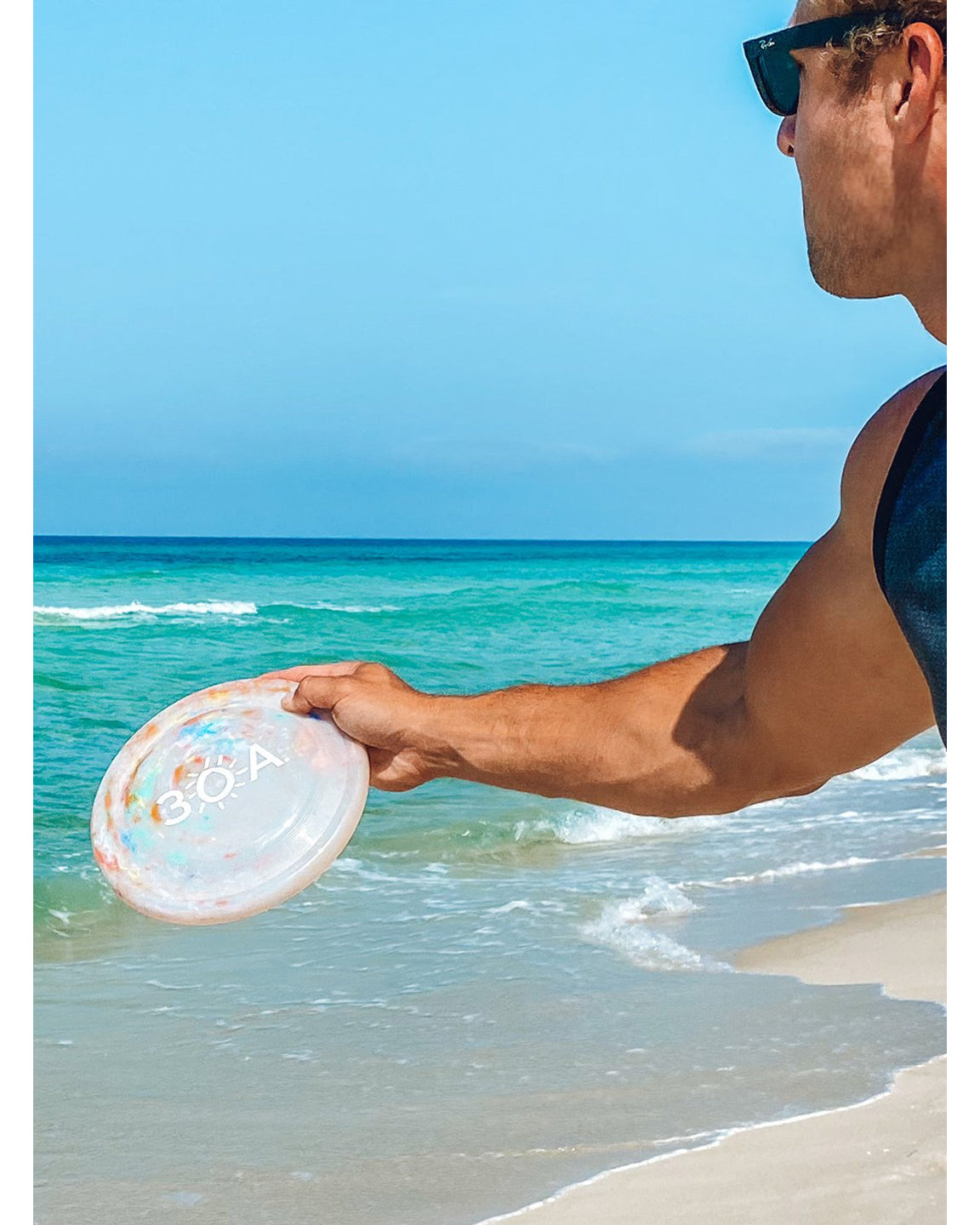 30A Recycled Fastback Frisbee - 30A Gear - novelty misc