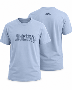 30A Scenic Comfort Colors Short Sleeve Tee - 30A Gear - men tee
