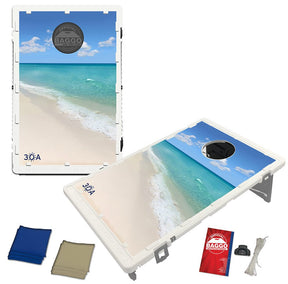 30A Seagrove Beach Portable 2x3 Cornhole Bean Bag Toss Baggo Game - 30A Gear - novelty misc