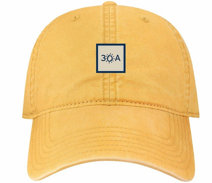30A Square TTA Twill Cap - 30A Gear - caps adjustable