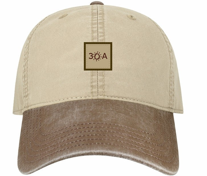 30A Square TTA Twill Cap - 30A Gear - caps adjustable