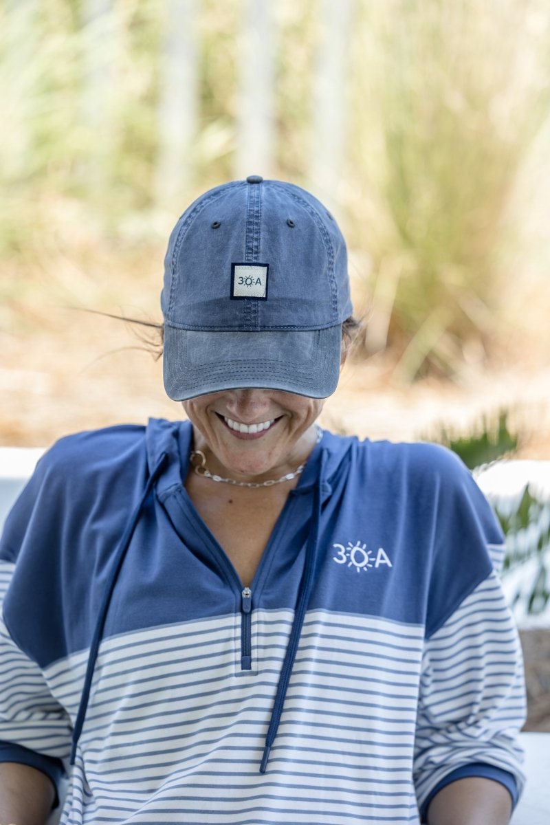 30A Square TTA Twill Cap - 30A Gear - caps adjustable