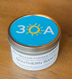 30A Tin Candle - 30A Gear - Candles