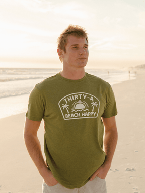 30A Tropical Surf Club Recycled T-Shirt - 30A Gear - men tee