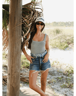 30A Upside Down Arch Trucker Hat - 30A Gear - caps adjustable