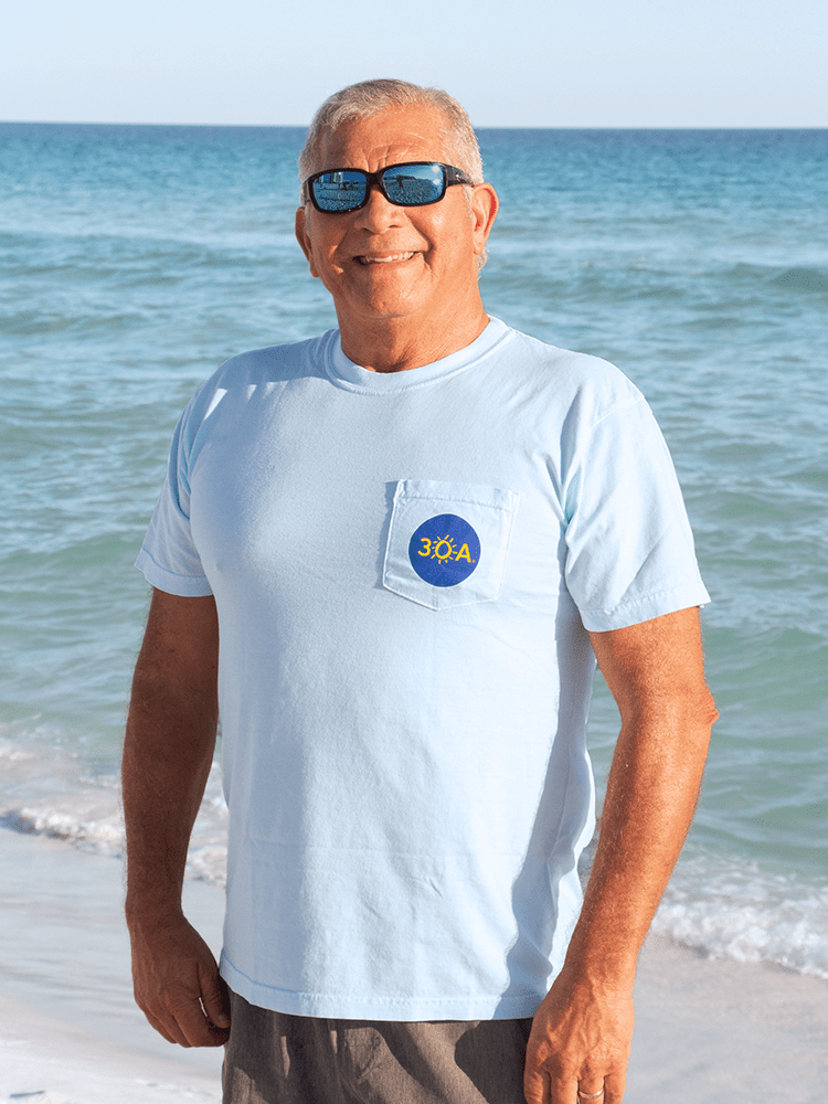 30A Walton County Signage T-Shirt - 30A Gear - men tee