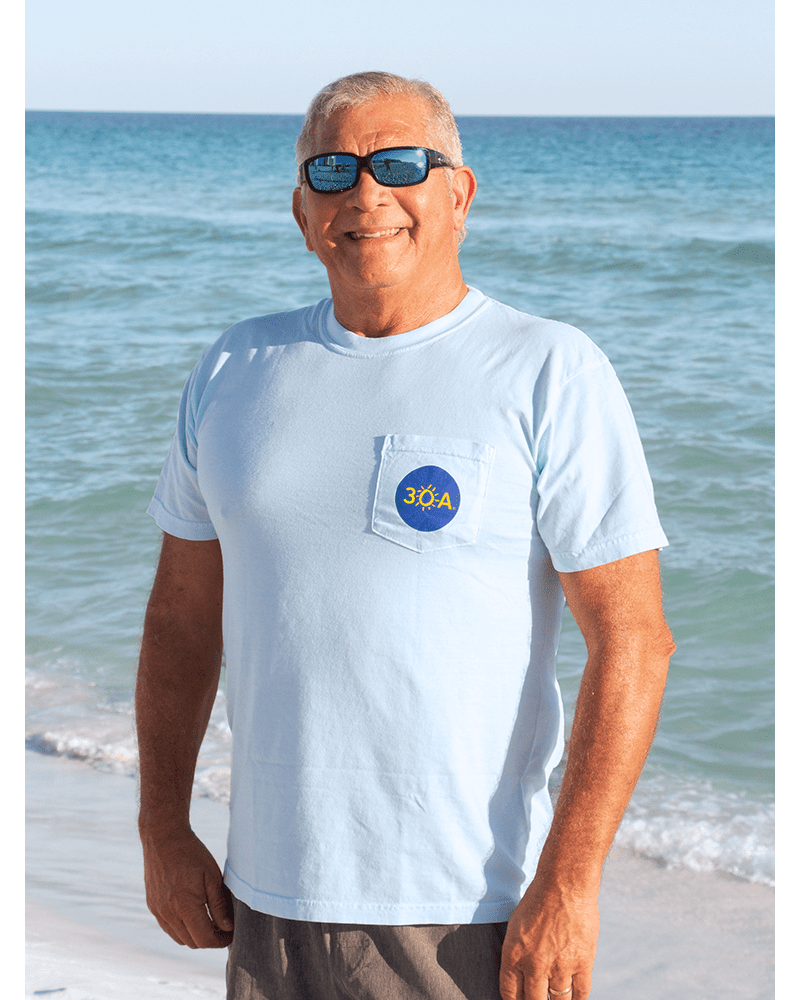 30A Walton County Signage T-Shirt - 30A Gear - men tee