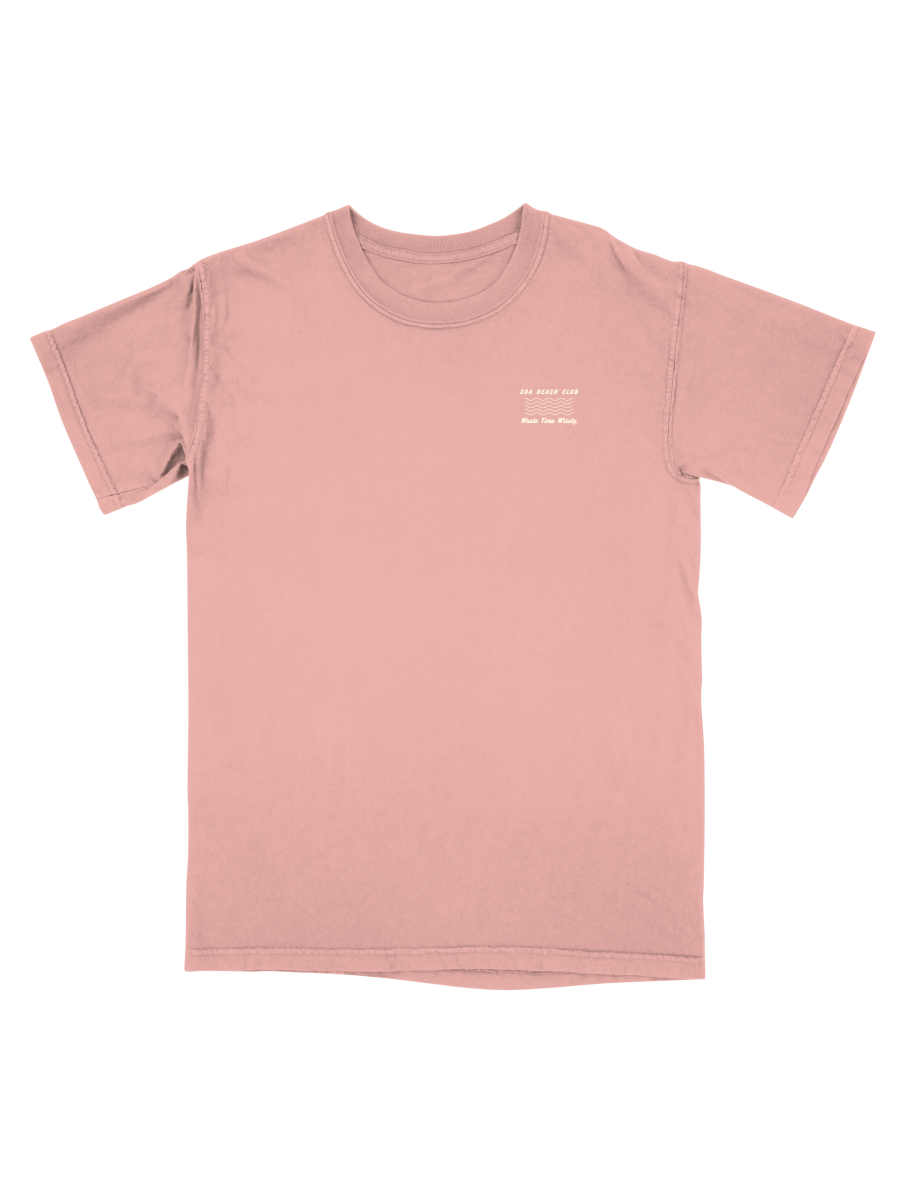 30A Waste Time Wisely Sun Ray Surf Recycled T-Shirt