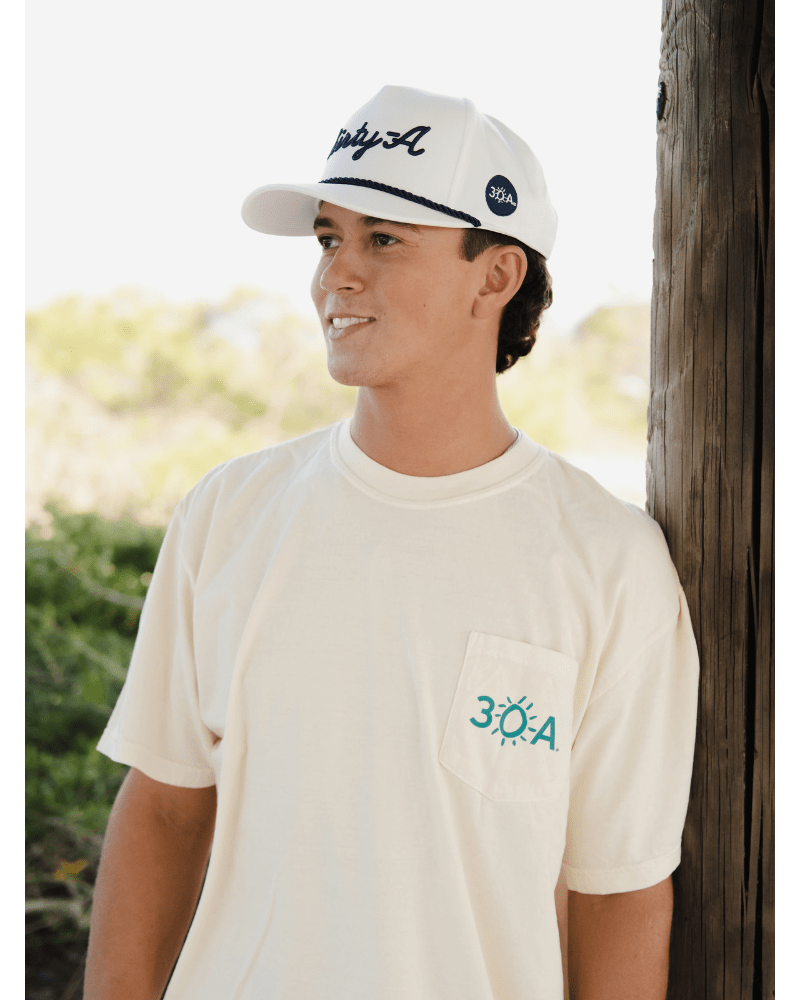 30A Western Lake Pine Pocket T-Shirt - 30A Gear - men tee