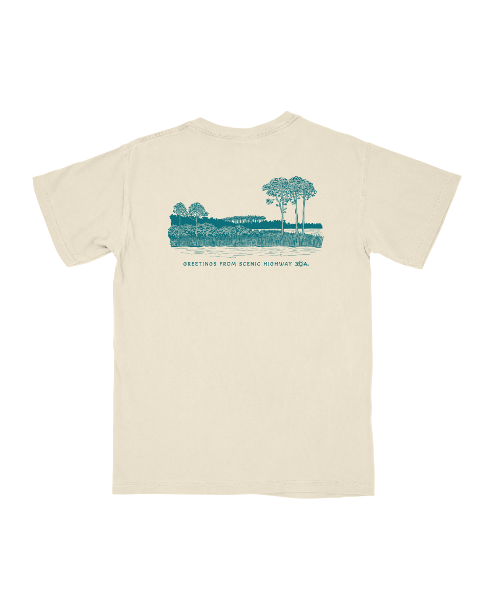 30A Western Lake Pine Pocket T-Shirt - 30A Gear - men tee