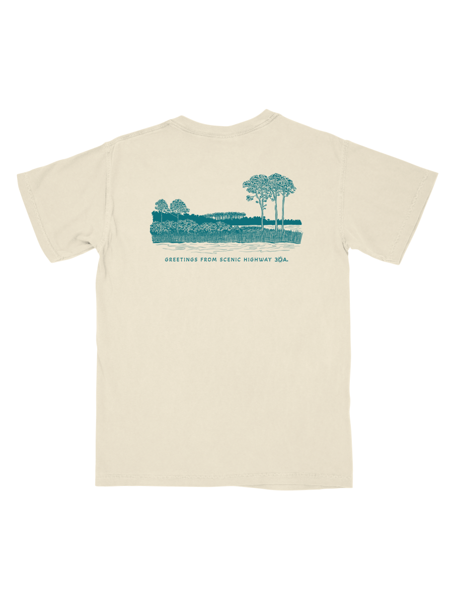 30A Western Lake Pine Pocket T-Shirt - 30A Gear - men tee