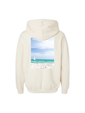 30A Windsurfing Polaroid Lightweight Hoodie - 30A Gear - men fleece