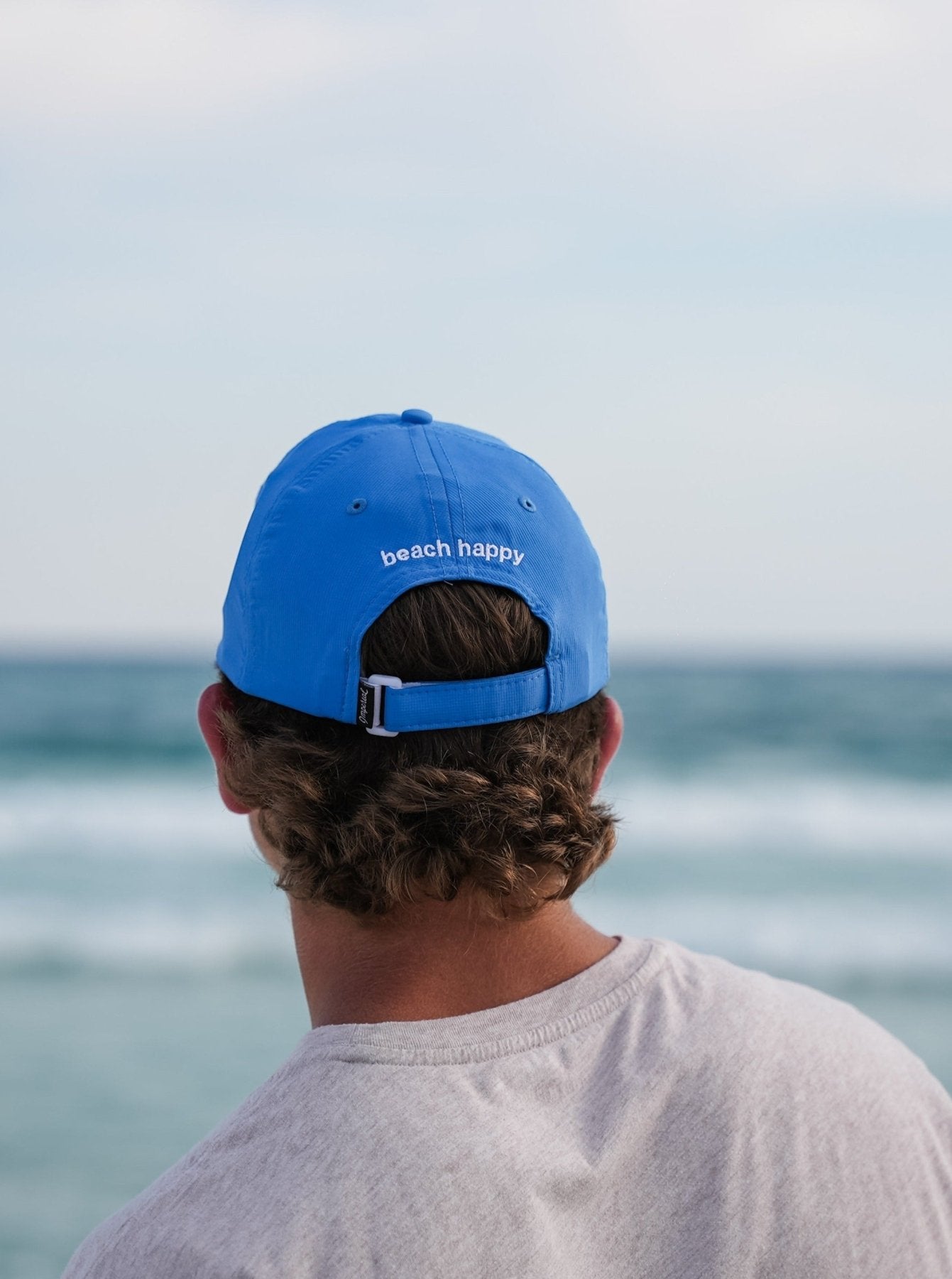 30A Wordmark Beach Happy Performance Hat - 30A Gear - caps adjustable