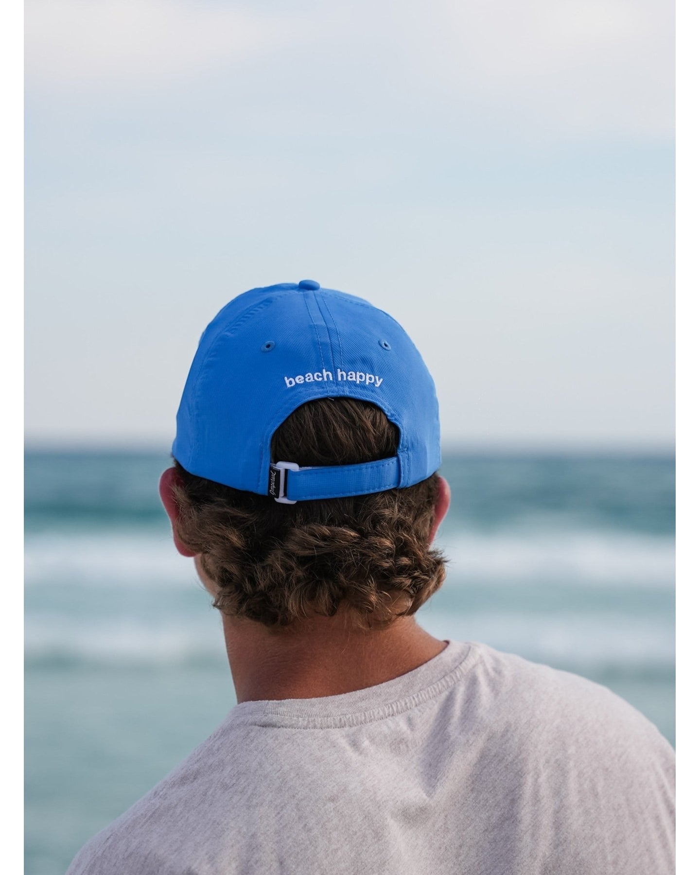 30A Wordmark Beach Happy Performance Hat - 30A Gear - caps adjustable