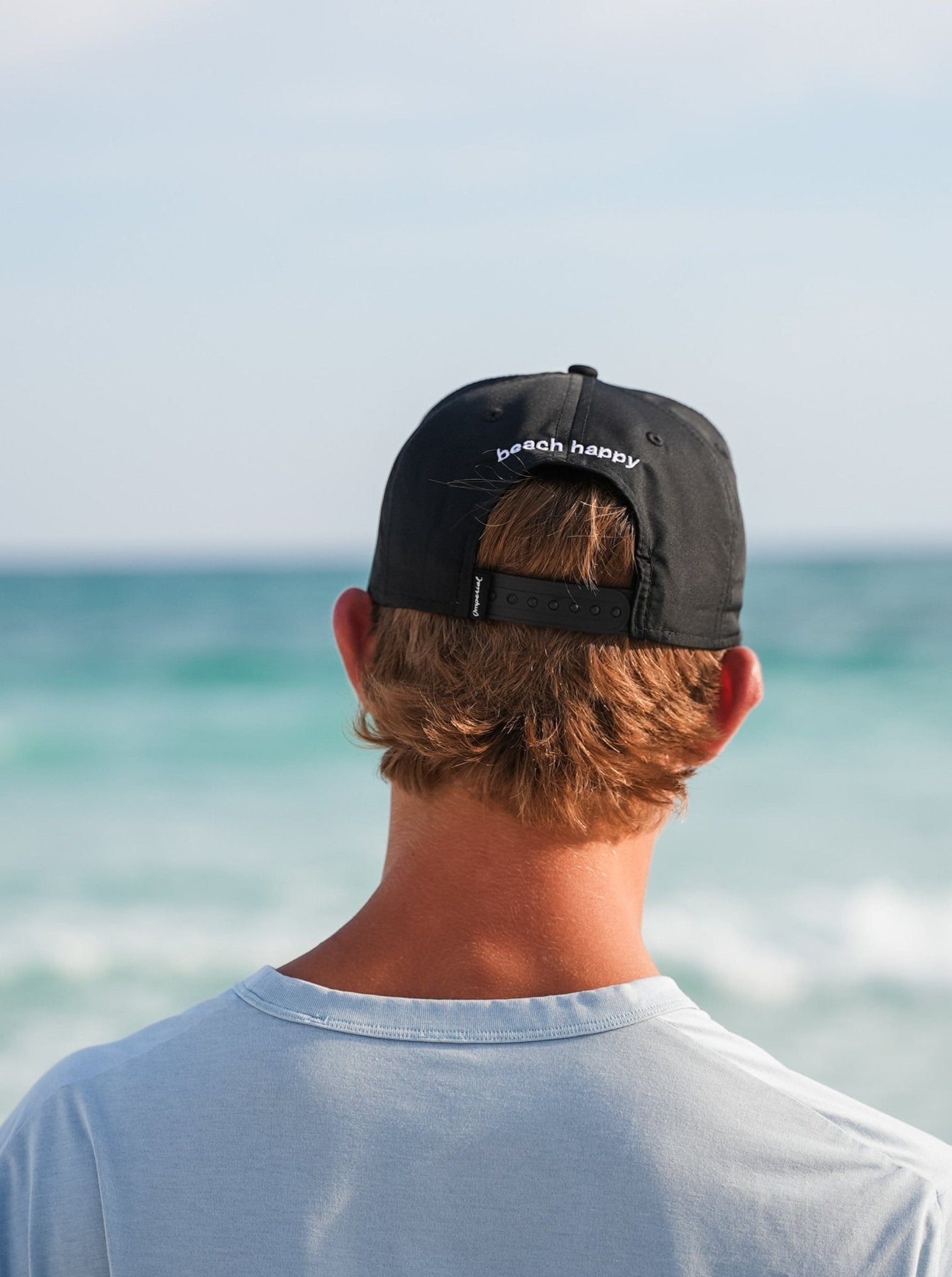 30A Wordmark Beach Happy Rope Hat - 30A Gear - caps adjustable