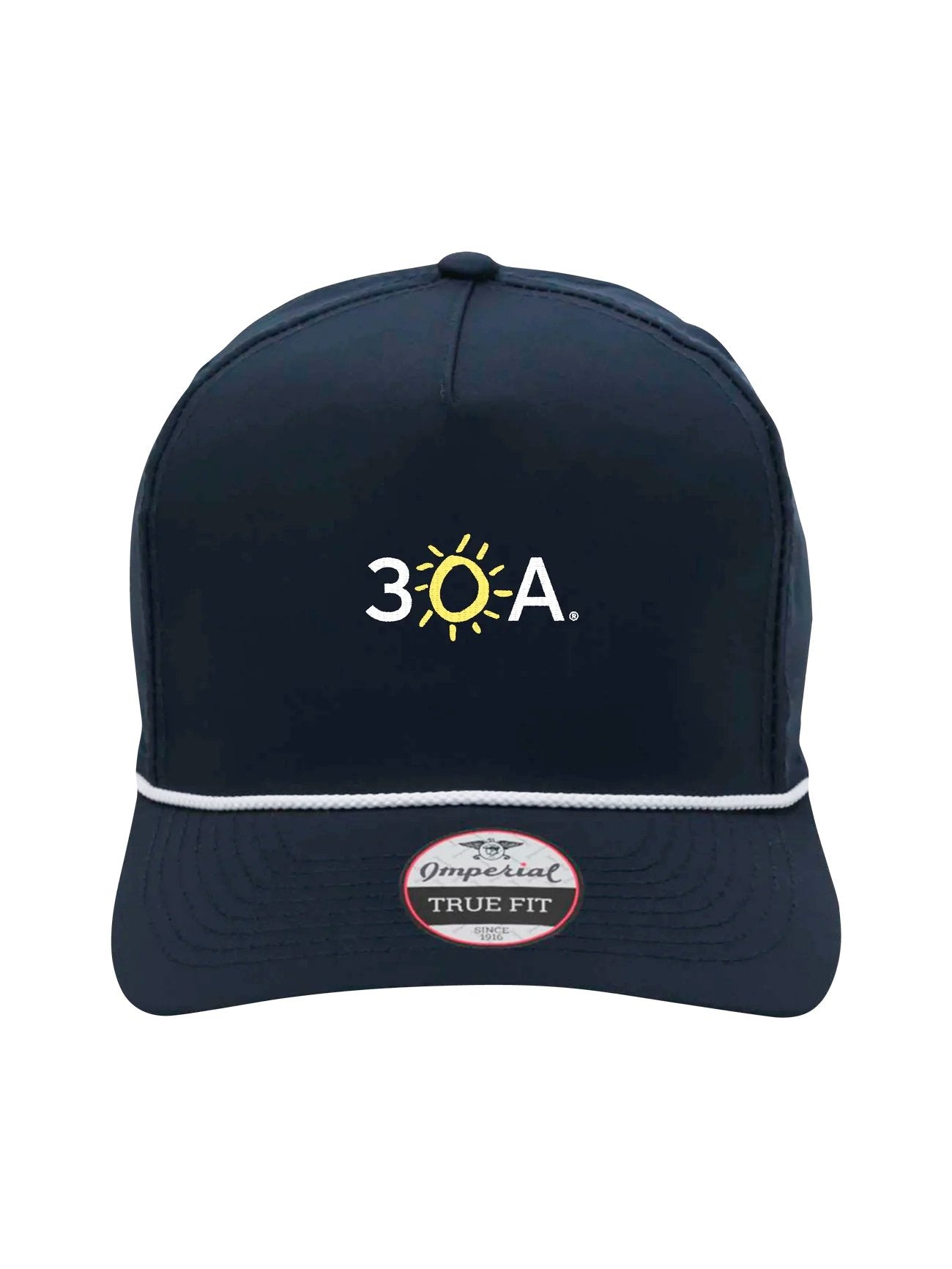 30A Wordmark Beach Happy Rope Hat - 30A Gear - caps adjustable