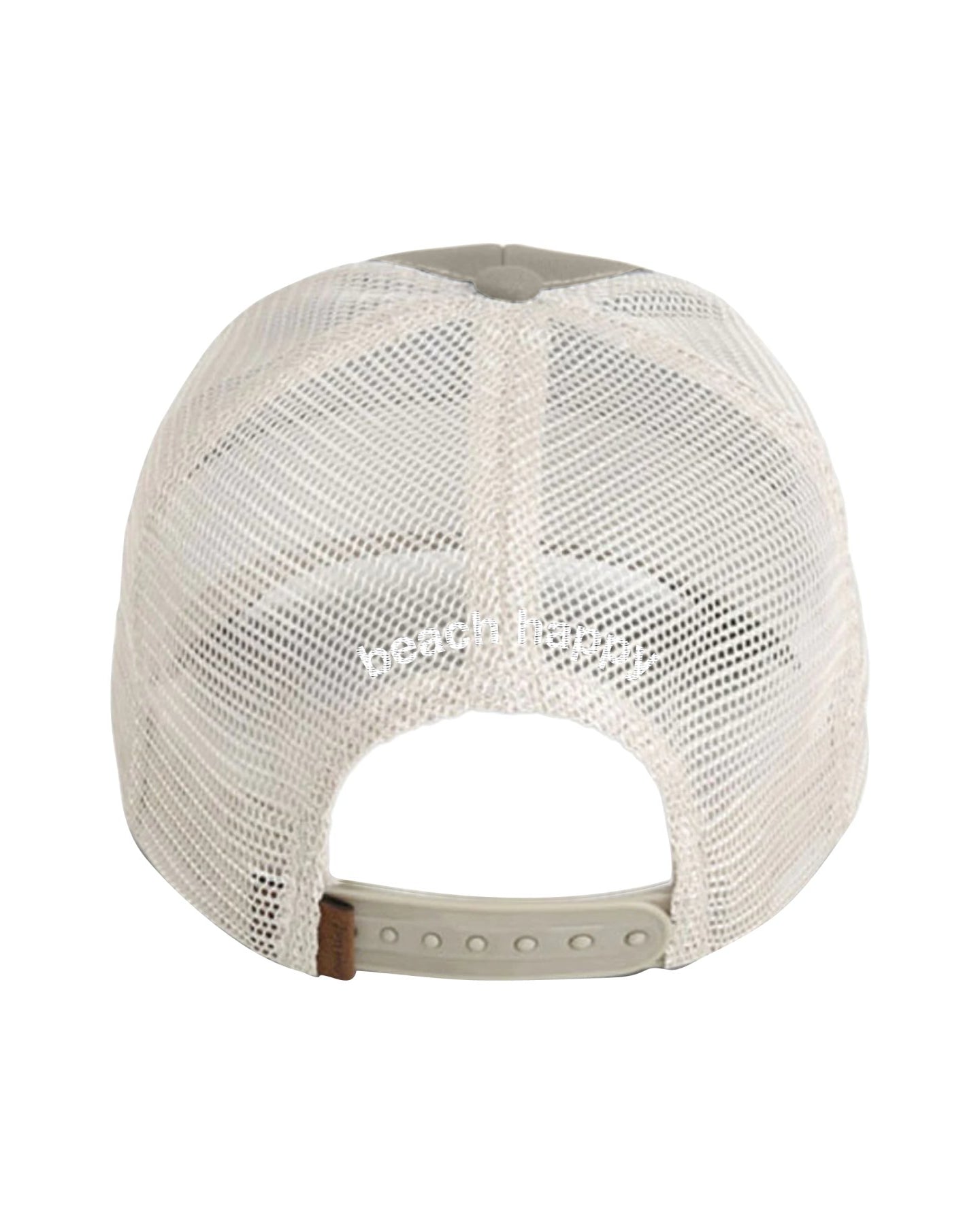 30A Wordmark Beach Happy Trucker Hat - 30A Gear - caps adjustable