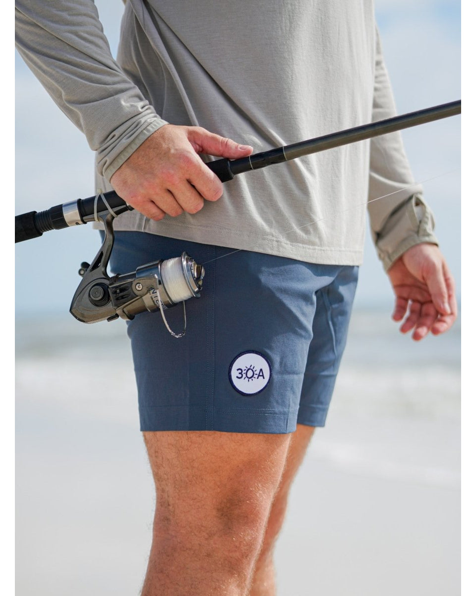 30A Wordmark Free Fly Men's Breeze Short 6 - 30A Gear - men bottoms