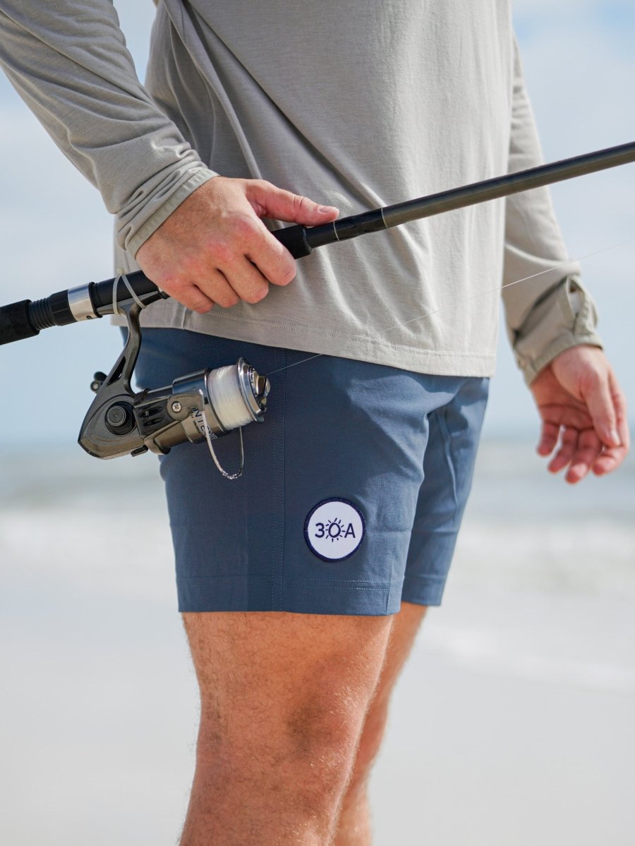 30A Wordmark Free Fly Men's Breeze Short 6 - 30A Gear - men bottoms