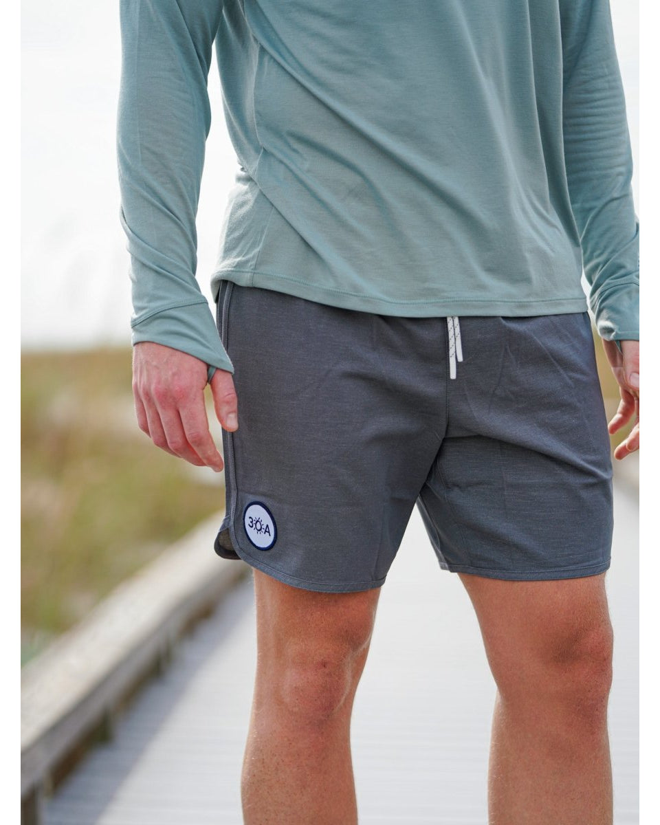 30A Wordmark Free Fly Men's Reverb Short - 30A Gear - men bottoms