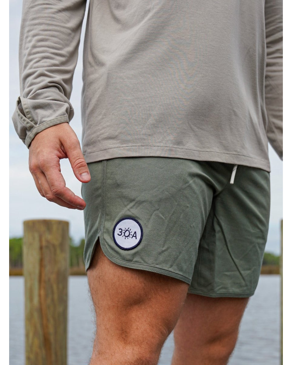 30A Wordmark Free Fly Men's Reverb Short - 30A Gear - men bottoms