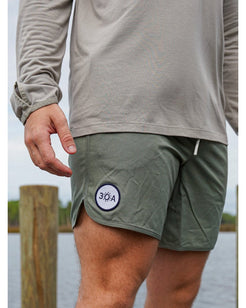 30A Wordmark Free Fly Men's Reverb Short - 30A Gear - men bottoms