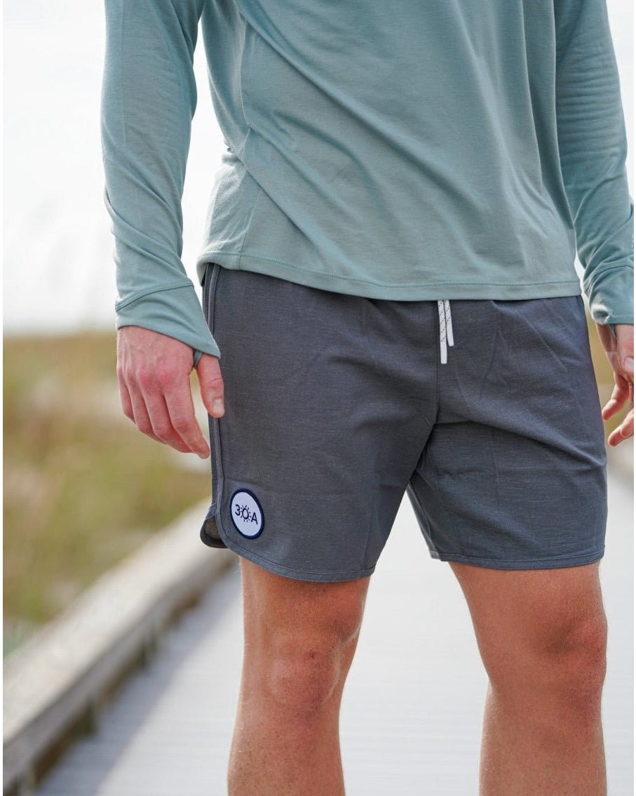 30A Wordmark Free Fly Men's Reverb Short - 30A Gear - men bottoms