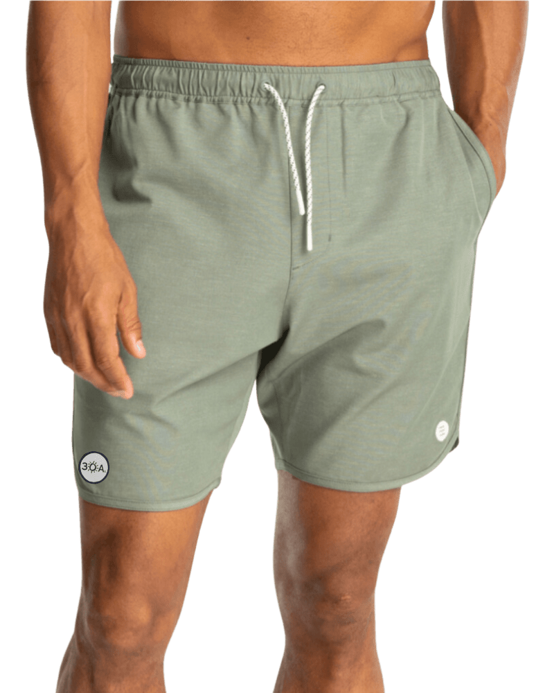 30A Wordmark Free Fly Men's Reverb Short - 30A Gear - men bottoms