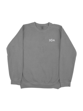 30A Wordmark Logo Embroidered Sweatshirt - 30A Gear - men fleece