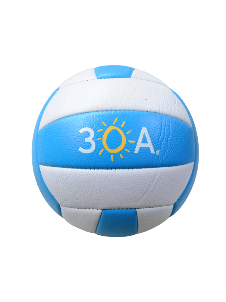 30A Wordmark Logo Volleyball - 30A Gear - novelty toy