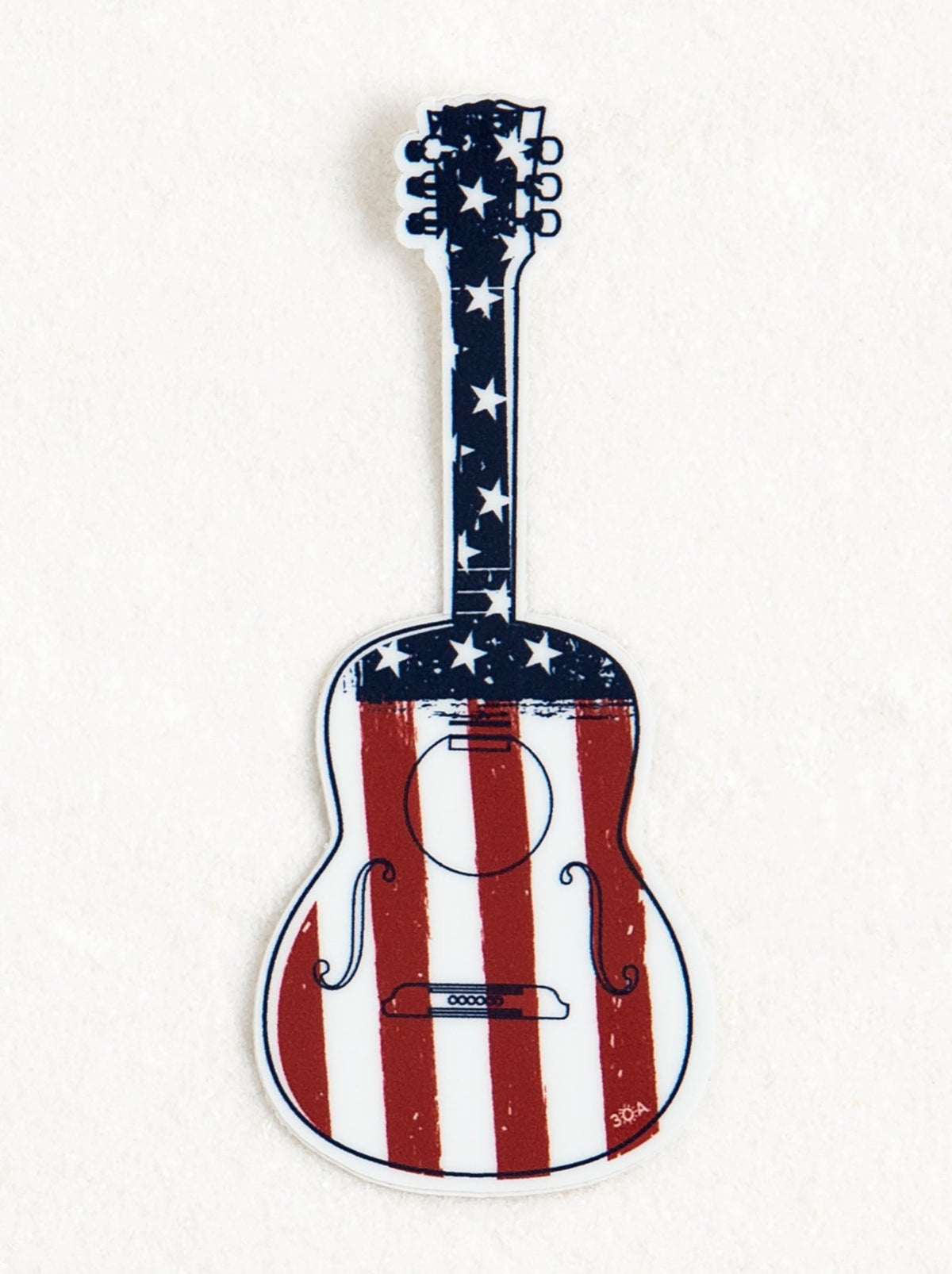 30A Guitar Decal Sticker