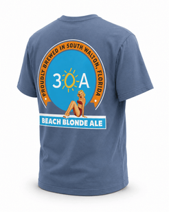 Beach Blonde Ale Comfort Colors Short Sleeve Tee - 30A Gear - men tee