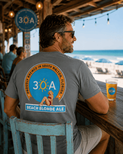 Beach Blonde Ale Comfort Colors Short Sleeve Tee - 30A Gear - men tee
