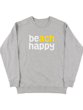 Beach Happy Applique Sweatshirt - 30A Gear - men fleece
