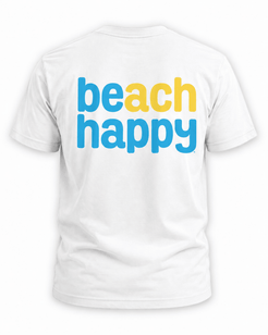 Beach Happy Comfort Colors Short Sleeve Tee - 30A Gear - men tee