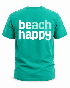 Beach Happy Comfort Colors Short Sleeve Tee - 30A Gear - men tee