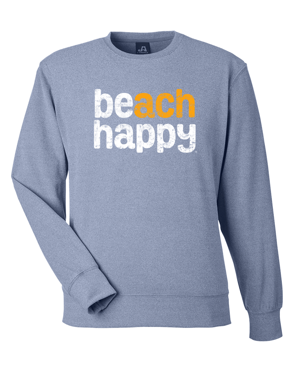 Beach Happy Element Crew Chest Logo - 30A Gear - Mens Fleece
