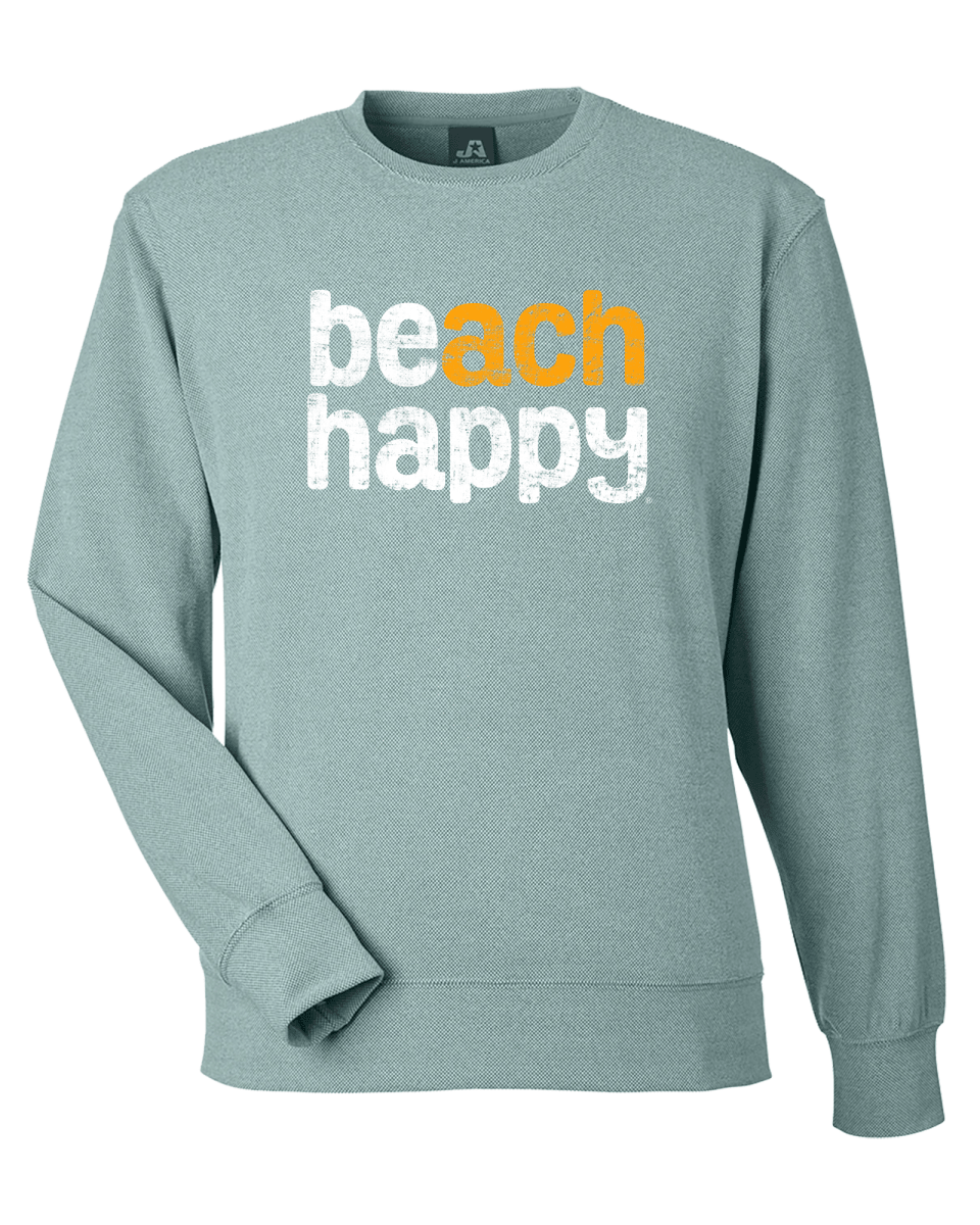 Beach Happy Element Crew Chest Logo - 30A Gear - Mens Fleece