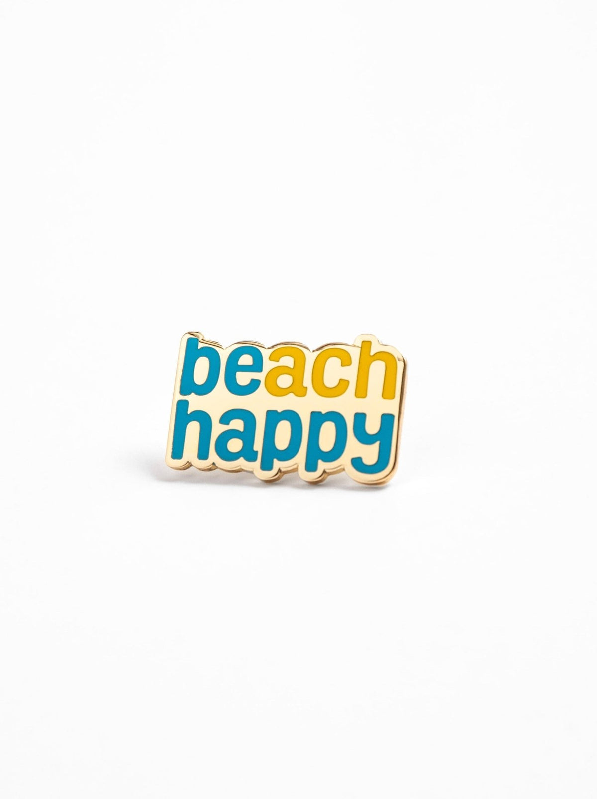 Beach Happy Enamel Pin - 30A Gear - novelty accessories