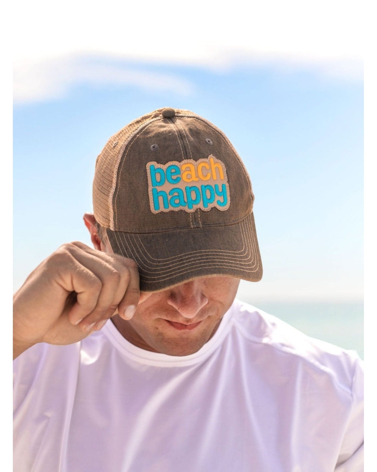 Beach Happy Hat - 30A Gear - caps adjustable