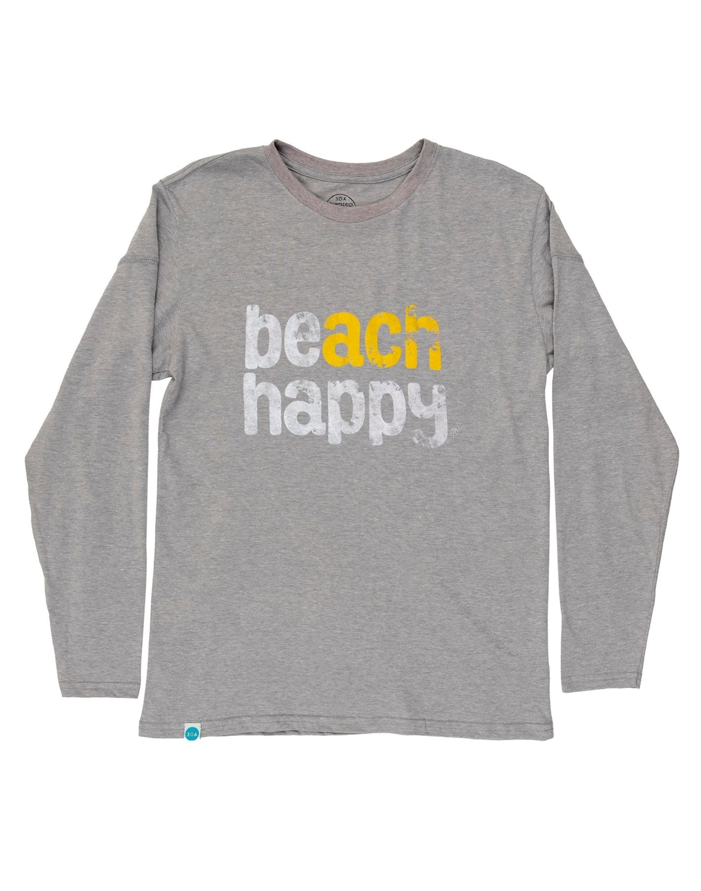 Beach Happy Long Sleeve T - Shirt - 30A Gear - men tee