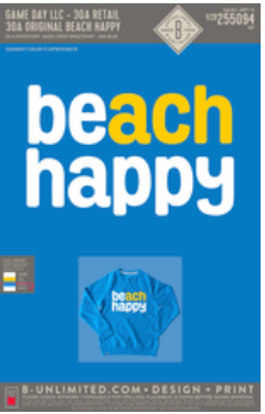 Beach Happy Recycled Sweatshirt - 30A Gear - men fleece